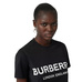 BURBERRY巴宝莉黑色logo字母短袖t恤S