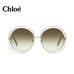Chloe蔻依太阳眼镜墨镜女时尚大框圆形CE114SD62